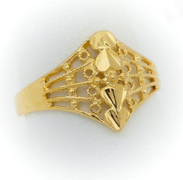 10K Non Stone Gold Ring Anillo sin Piedra de Oro 10k - Acosta´s jewelry